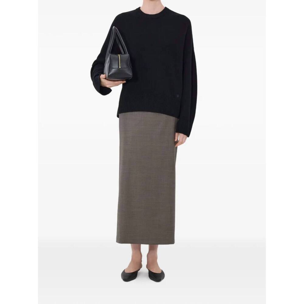 NEW LOULOU DE SAISON anton sweater in black